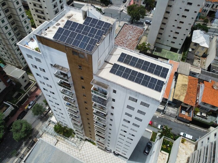 Energia solar em condomínio residencial